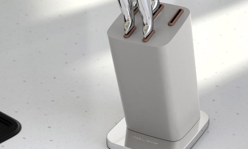 Image 5: Morphy Richards Knife Block