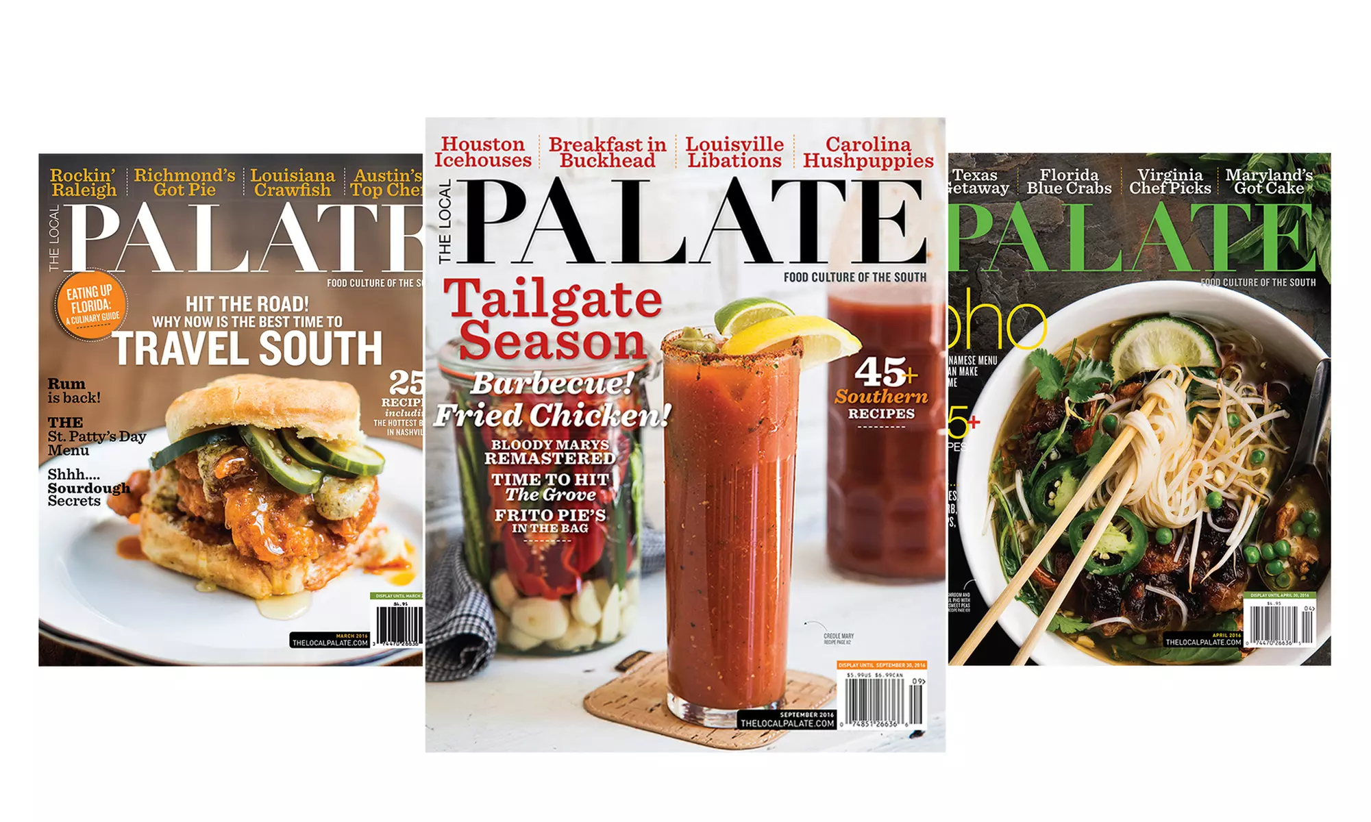 1-, 2-, or 3-Year Subscription with 10, 20, or 30 Print Issues Includes Free Digital Access to The Local Palate Magazine - Primary Image