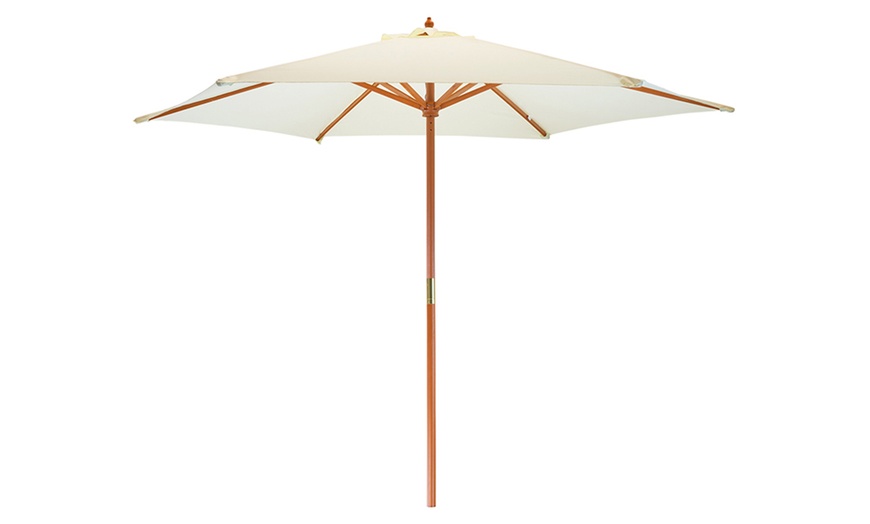 Image 5: Harbour Housewares Garden Parasol