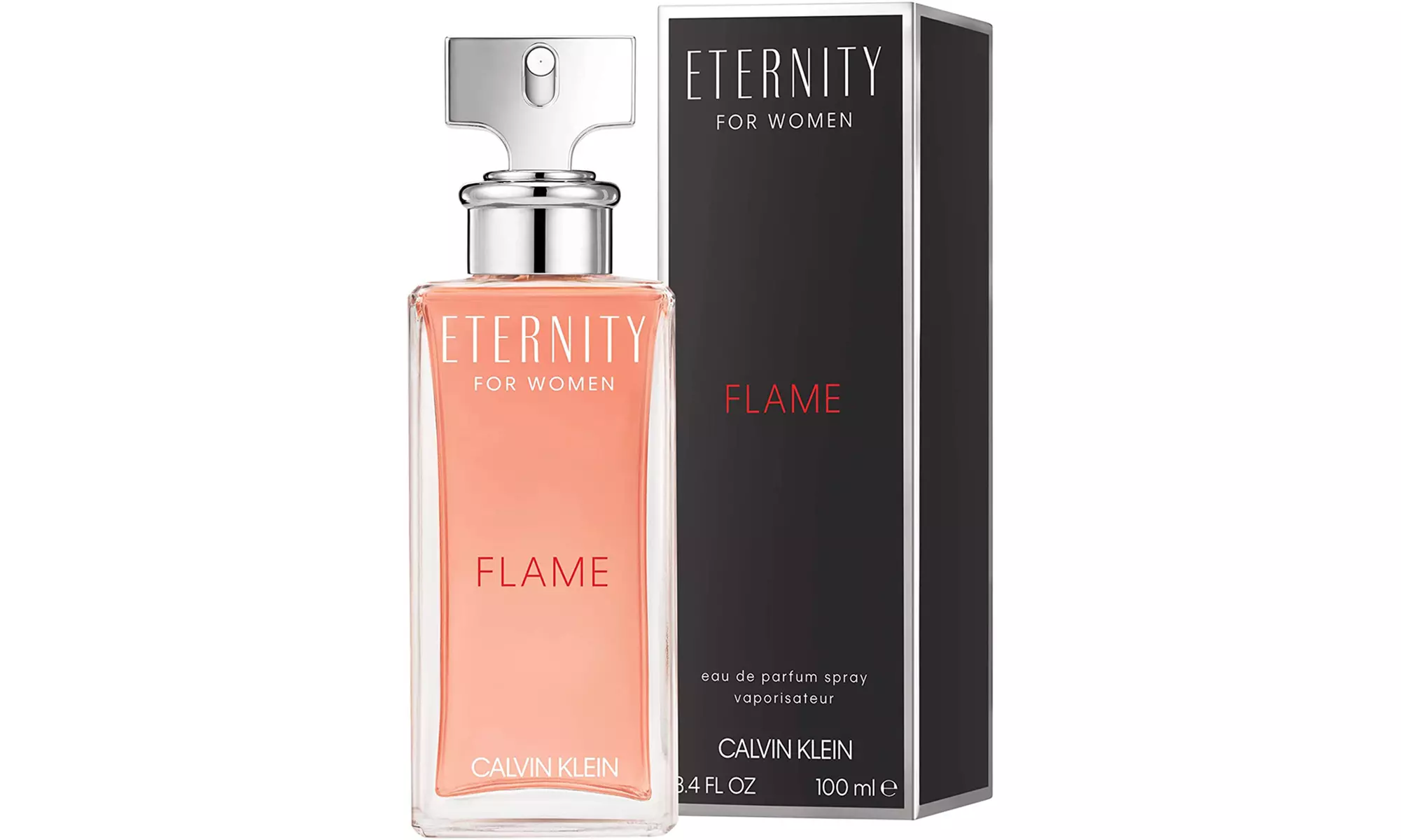 One or Two Calvin Klein Eternity Flame Women 100ml Eau de Parfum - Primary Image