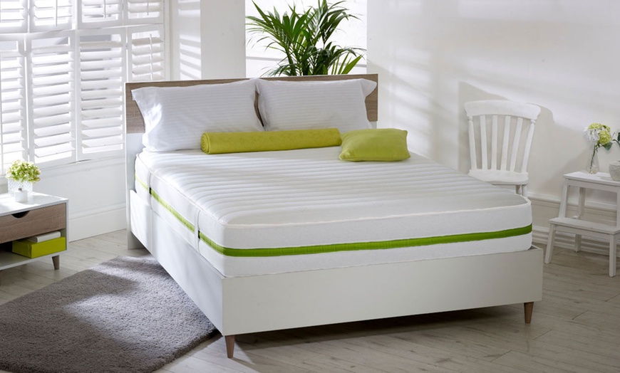 Image 3: The Sleep People Stonehaven Memory Foam Sprung Mattress 