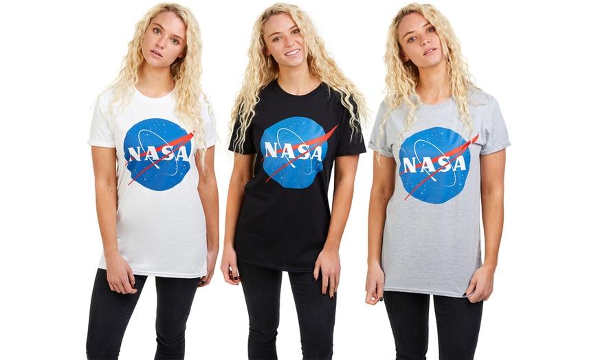 Image 1: NASA Circle Logo Women's T-Shirt