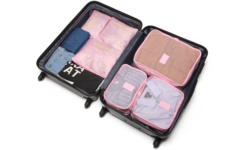 Image 12: Six-Piece Luggage Organiser Set