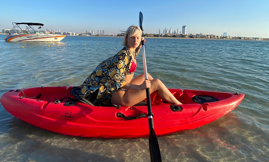 Image 8: Explore 1-Hr Kayak, SUP, or Double Kayak Adventure for 1 or 2 People