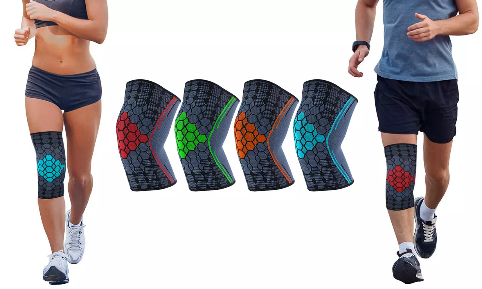 Elite 2.0 Copper-Infused Knee Support Compression Sleeve - Primary Image