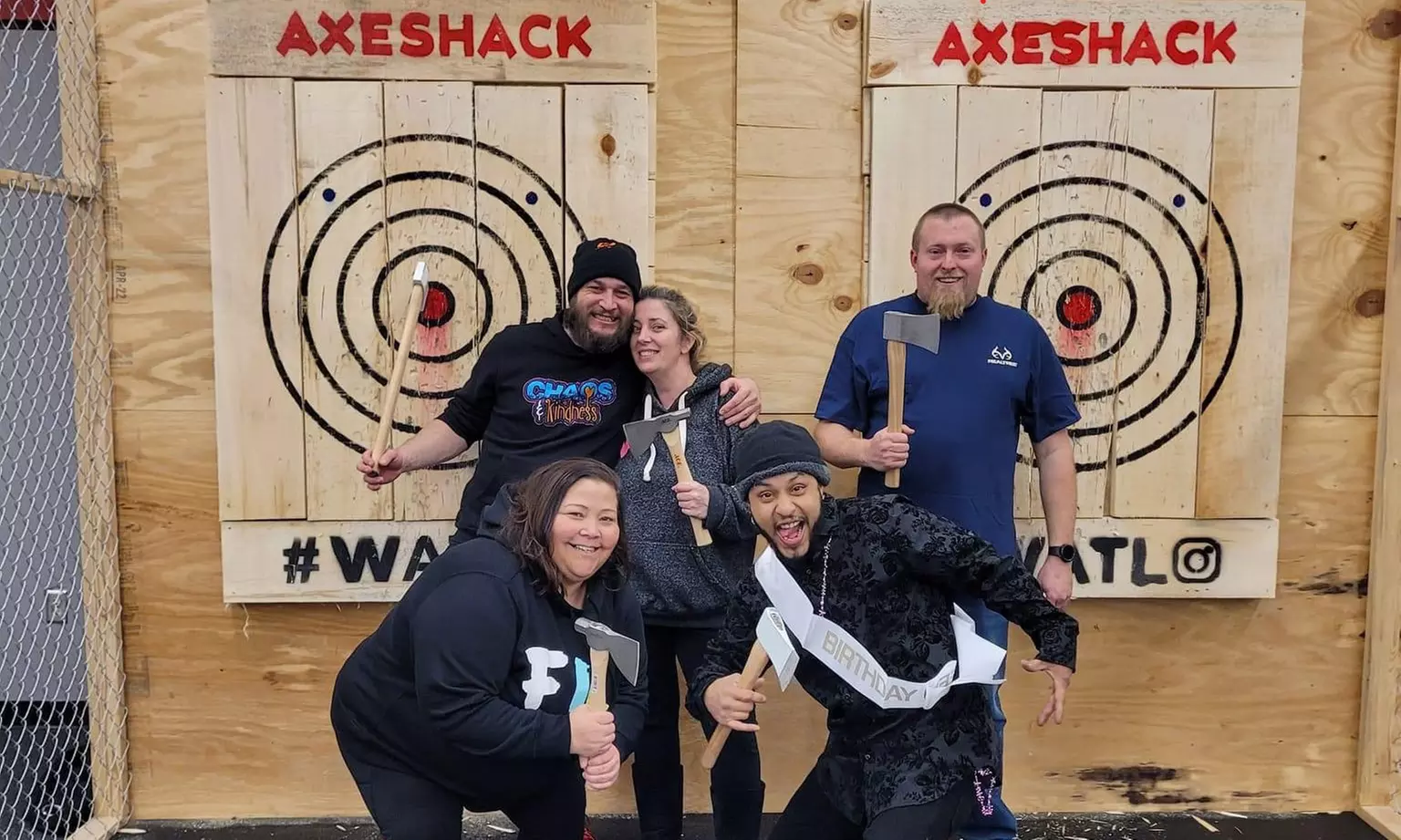 60-Minutes of Axe and Knife Throwing for One, Two or Four at Axe Shack (Up To 33% Off) - Primary Image