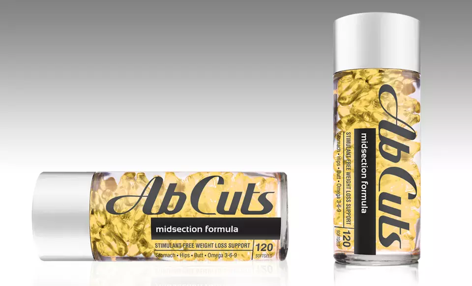 1 or 2 Ab Cuts Weight-Loss Supplement 120-Capsule Bottles - Primary Image