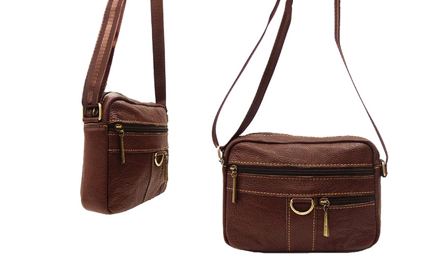 Image 2: Leather Shoulder Bag