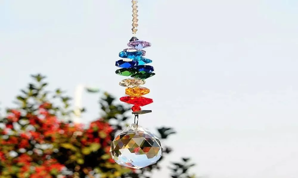 1x oder 2x Chakra-Sonnen-Fänger