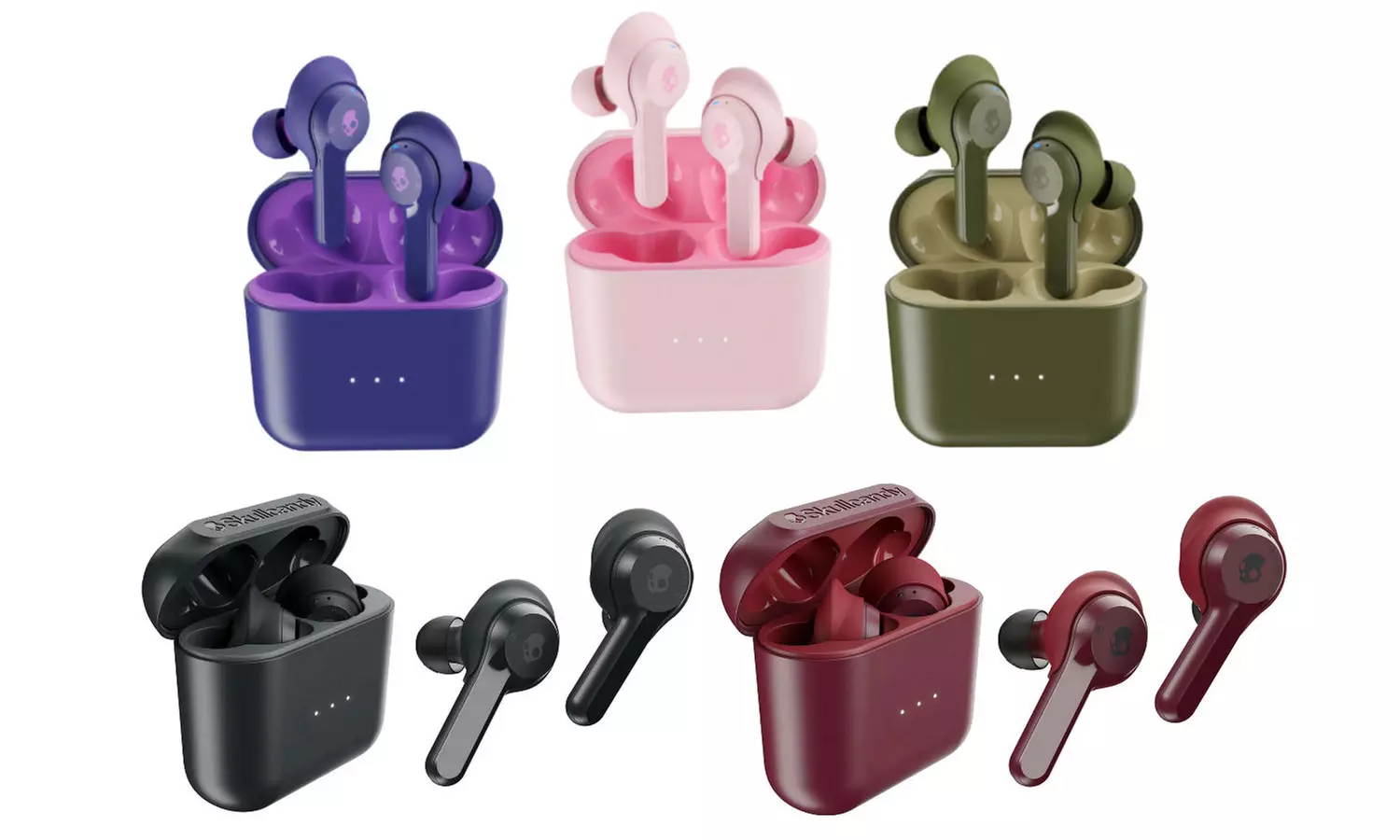 Skullcandy Indy True Wireless Bluetooth 5.0 Earbuds with Charging Case (NEW) - Primary Image