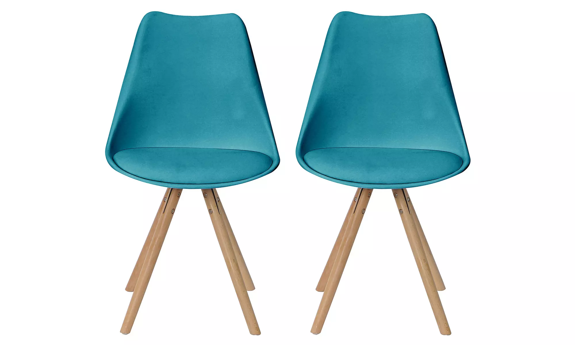 Silla de estilo escandinavo con asiento blando redondo, de Sampur