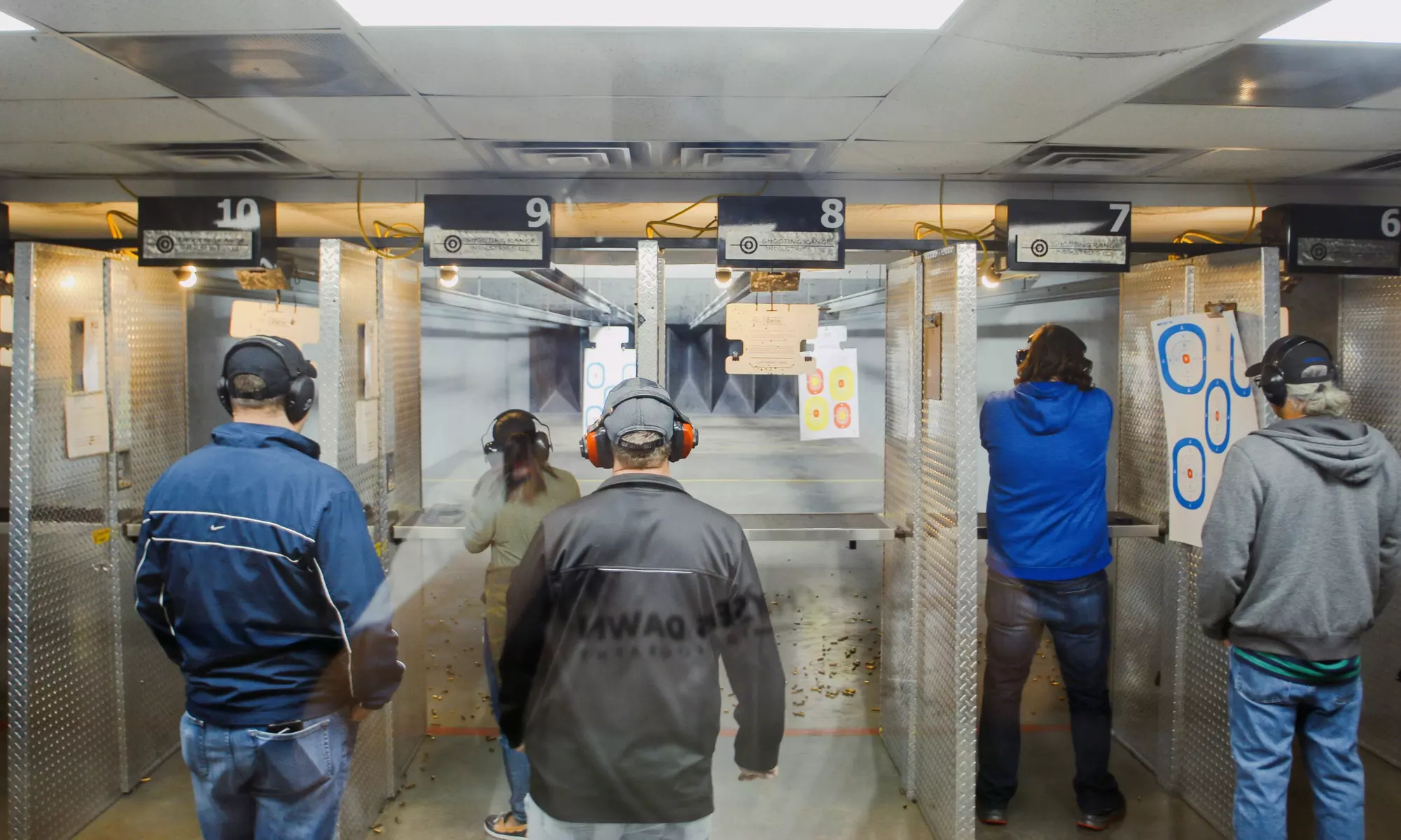 Indoor Shooting Range Package for 2 People with Handgun Rental