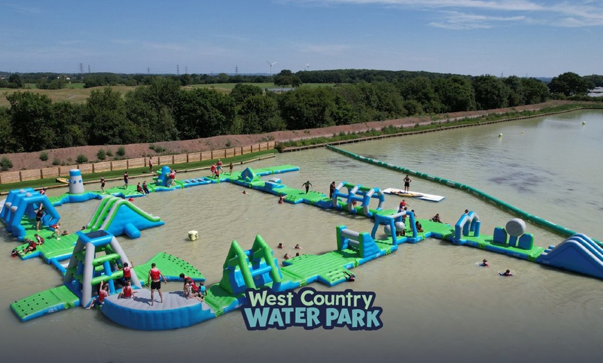 Image 8: Aqua park entry & Paddleboard combo at West Country Water Park