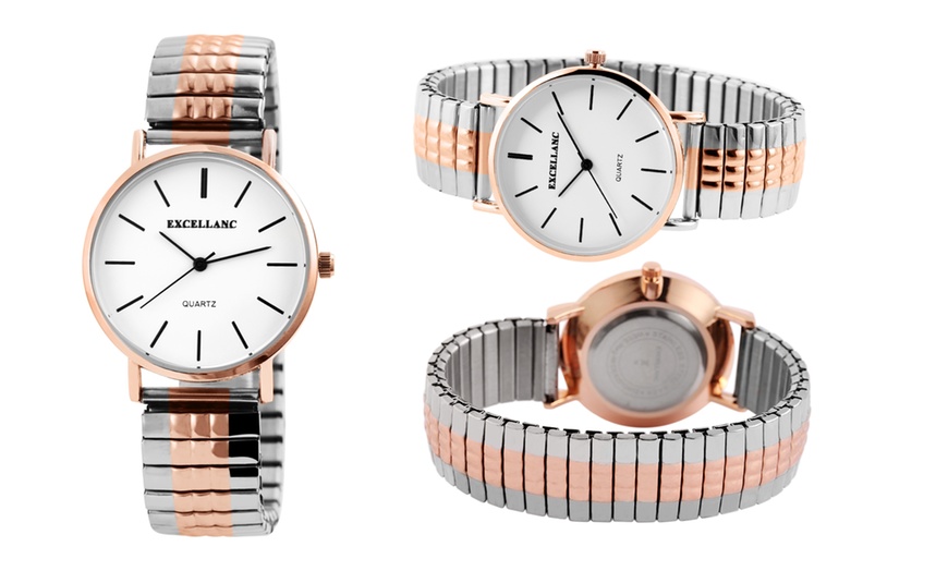 Image 3: Montre quartz pour femme Excellanc Classic