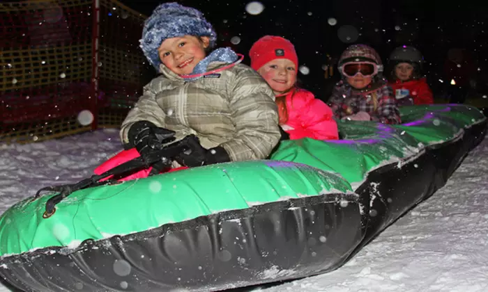 Two Groupons, Each Good for One Ticket for Daytime or Cosmic Snow Tubing at Mt. Hood Skibowl (50% Off) - Second Medium