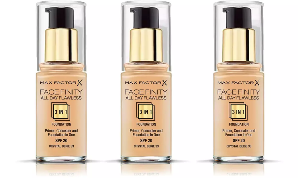2 o 3 fondotinta Max Factor Face Finity