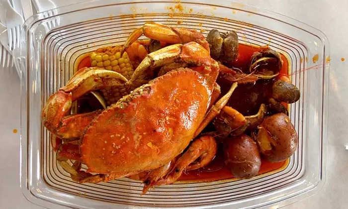$12 for $20 Worth of Cajun Seafood at Hot Crab - Second Medium