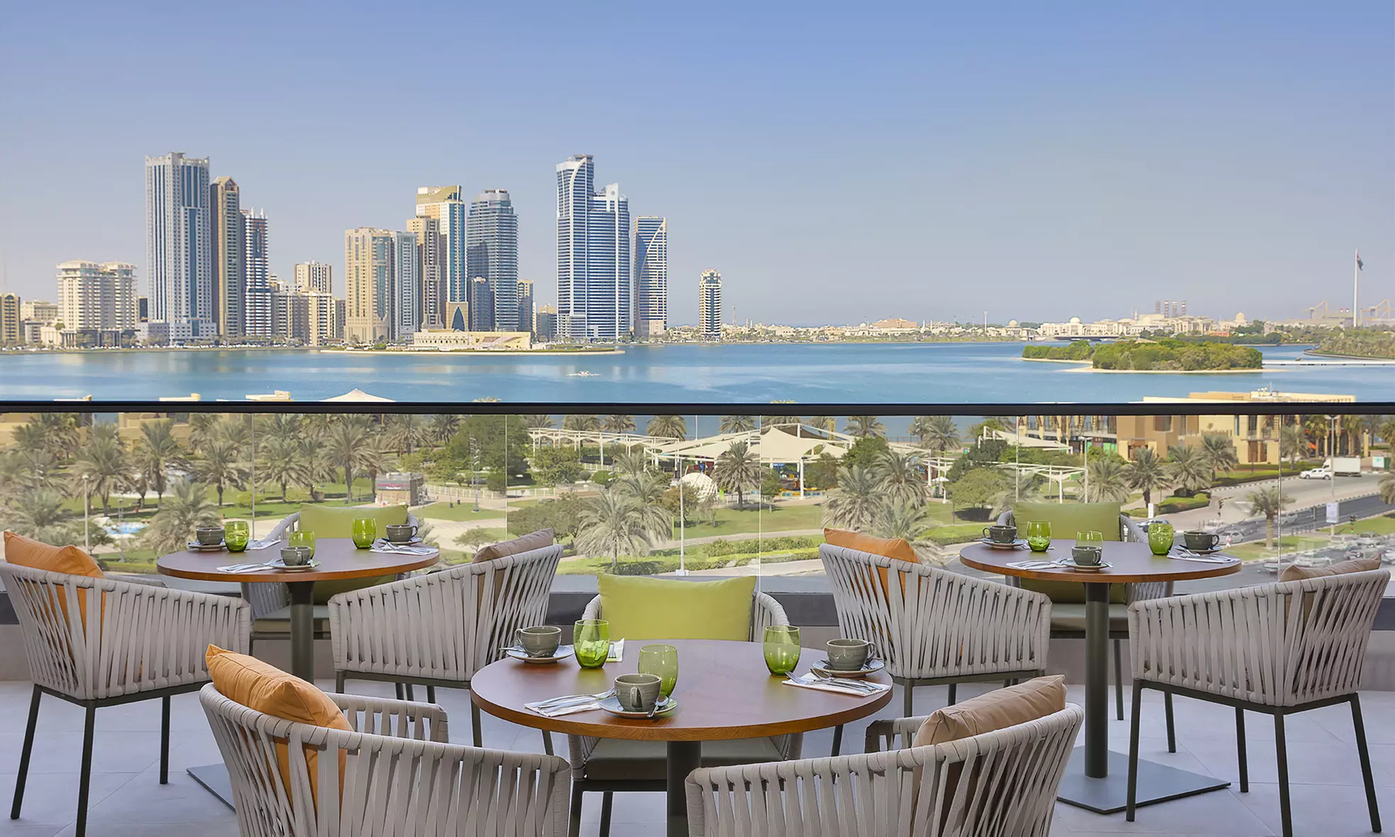 All You Can Eat Breakfast with Beverages for Up to 4 People at Majdolin Restaurant @ Doubletree Hilton Sharjah Hotel - Primary Image