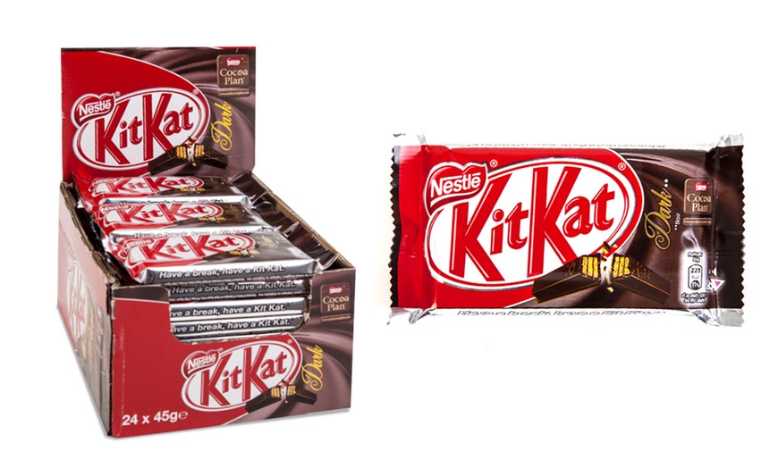 Image 3: 24 Nestlé Kit Kat Four-Fingers