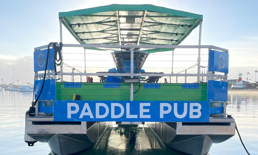 Image 7: BYOB San Diego's Unique Paddle-Powered Boat Tours! 