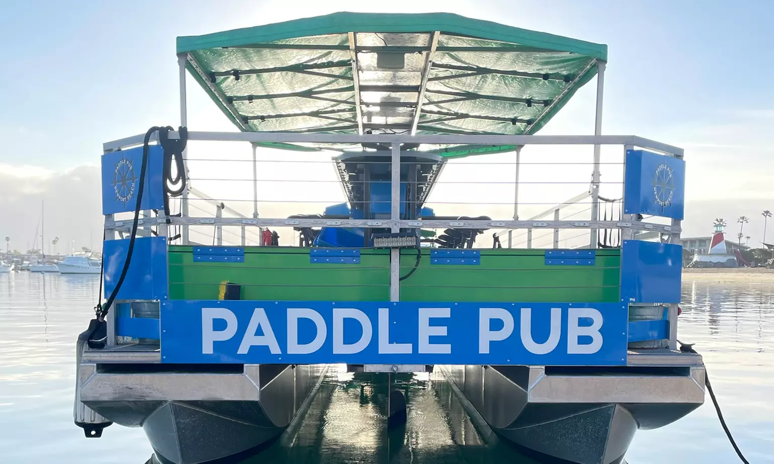 BYOB San Diego's Unique Paddle-Powered Boat Tours!