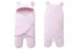 1x oder 2x Puck-Mich-Sack mit Kapuze in Creme und/oder Pink für Babys, inkl. Versand - Second Medium