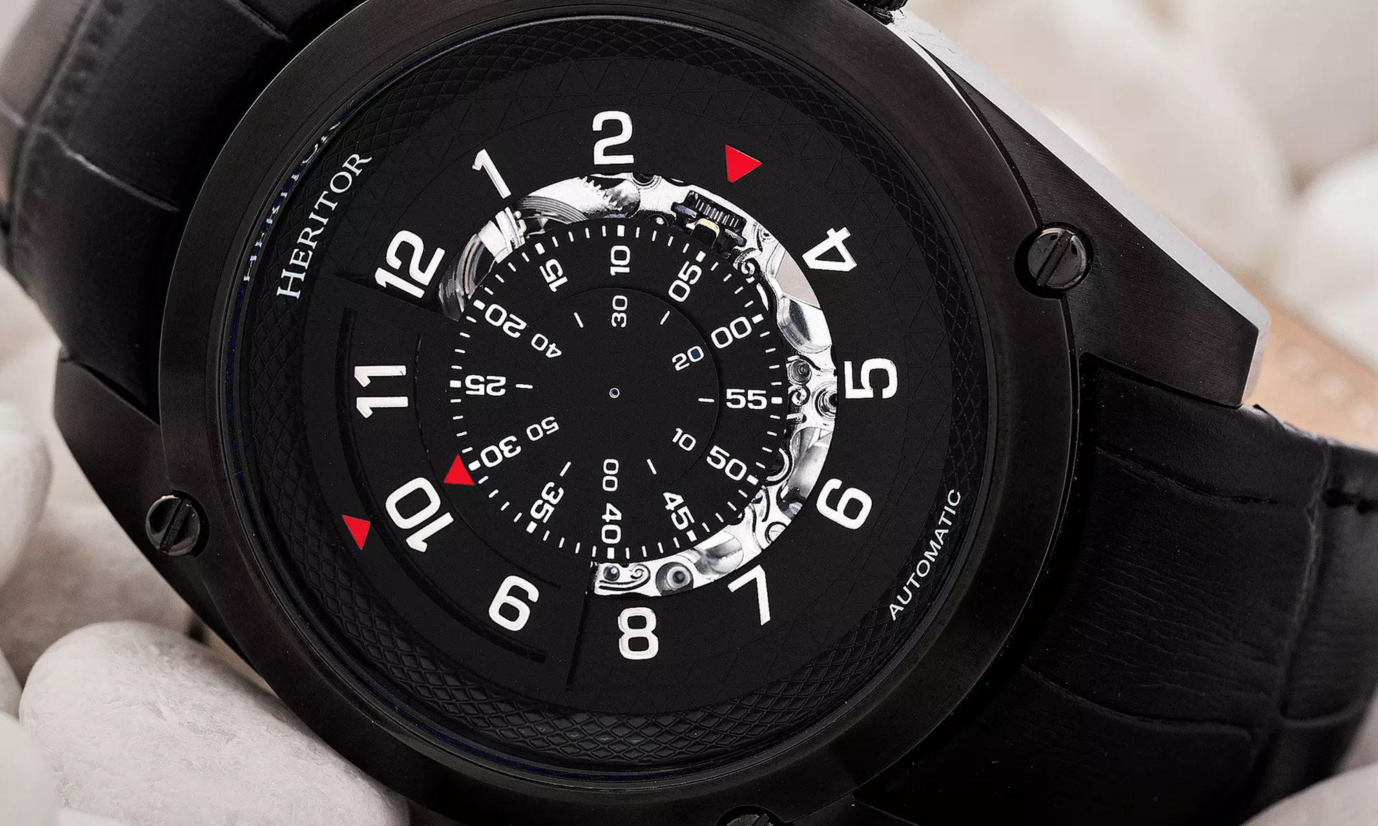 Heritor Automatic Daniels Semi-Skeleton Watch - Primary Image