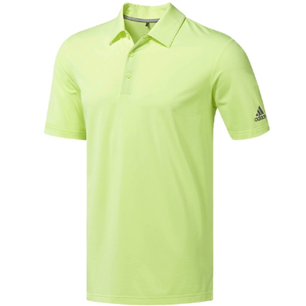 adidas lime green golf shirt