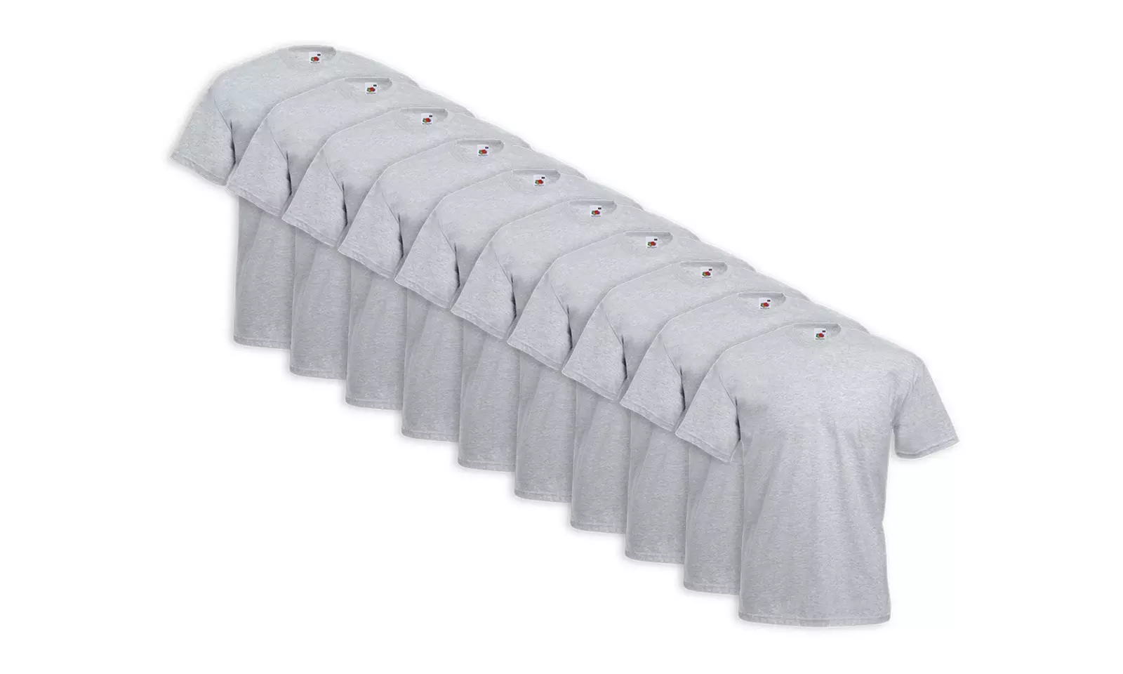 Set van 10 Fruit of The Loom T-shirts