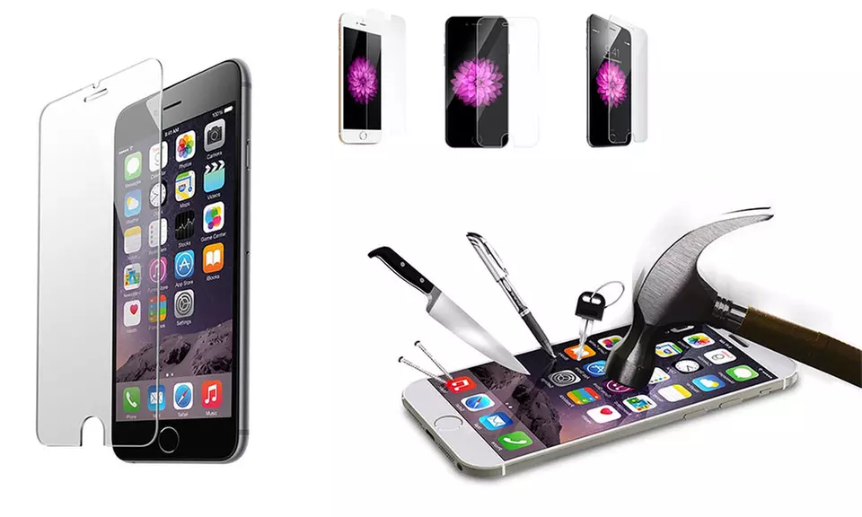 1 ou 2 protections pour écran en verre trempé, compatibles avec les téléphones Samsung - Primary Image