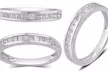 1/2 CTTW Princess Diamond Channel Band in 10K Gold by Brilliant Diamond - Second Medium