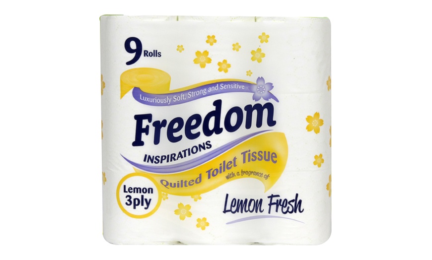 Image 3: 45 Rolls of Freedom Toilet Paper