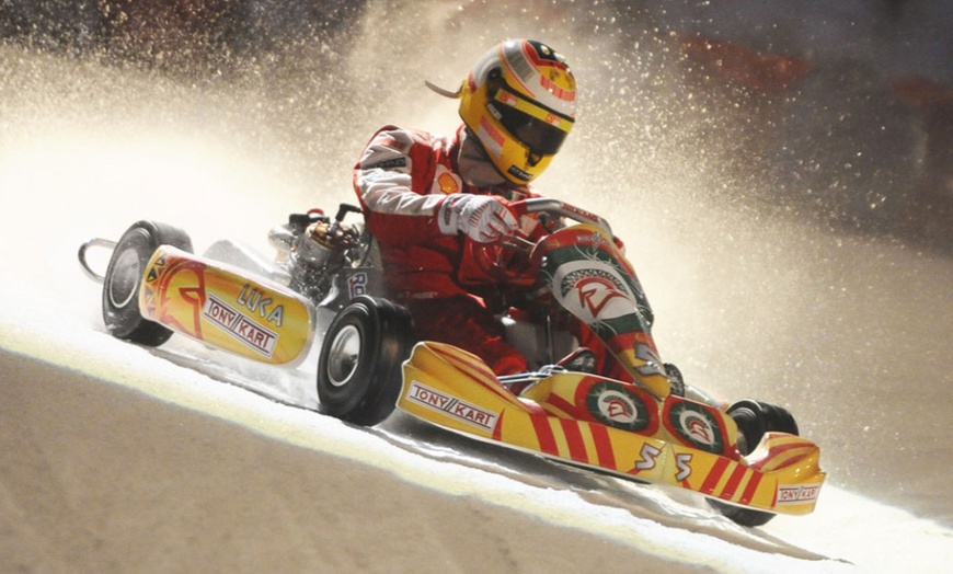 Image 1: Ice Karting for Up to Six 