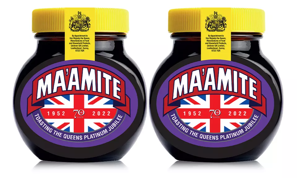 Marmite Queen's Jubilee Limited Edition Two Jars - Primary Image