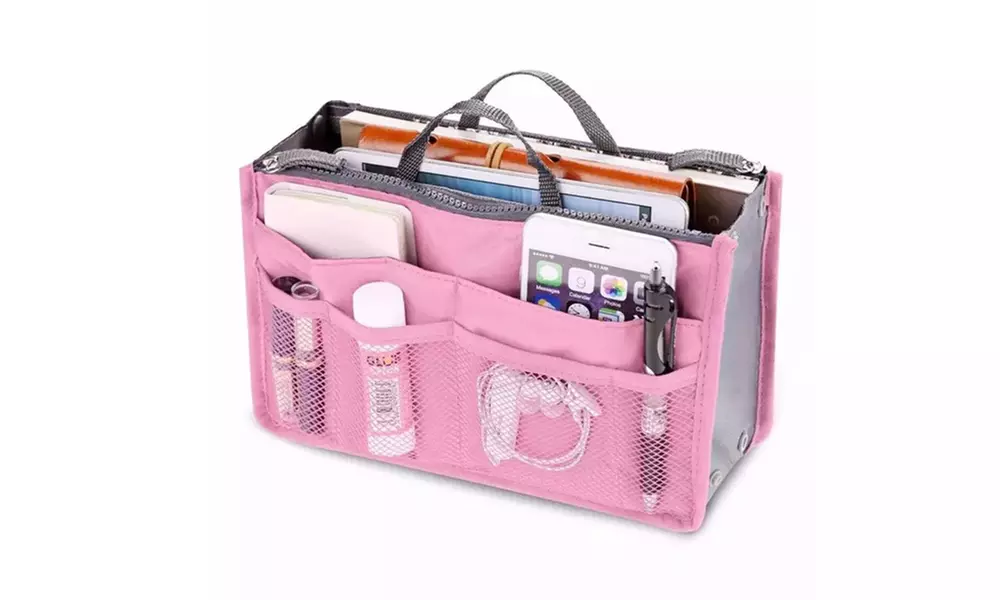 1 o 2 borse organizer da viaggio per cosmetici