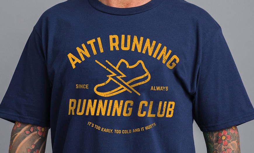 Image 1: Anti Running Running Club T-Shirt