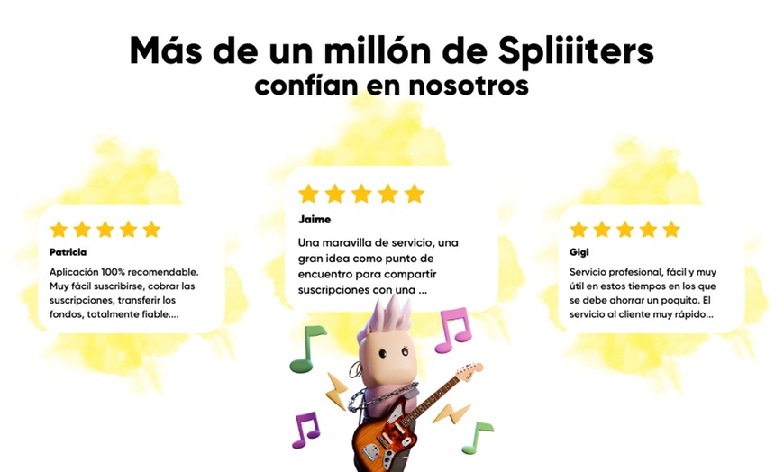 Image 4: 5 € para Spliiit: reduce gastos de tus suscripciones digitales Netflix,HBO Max o Amazon Prime