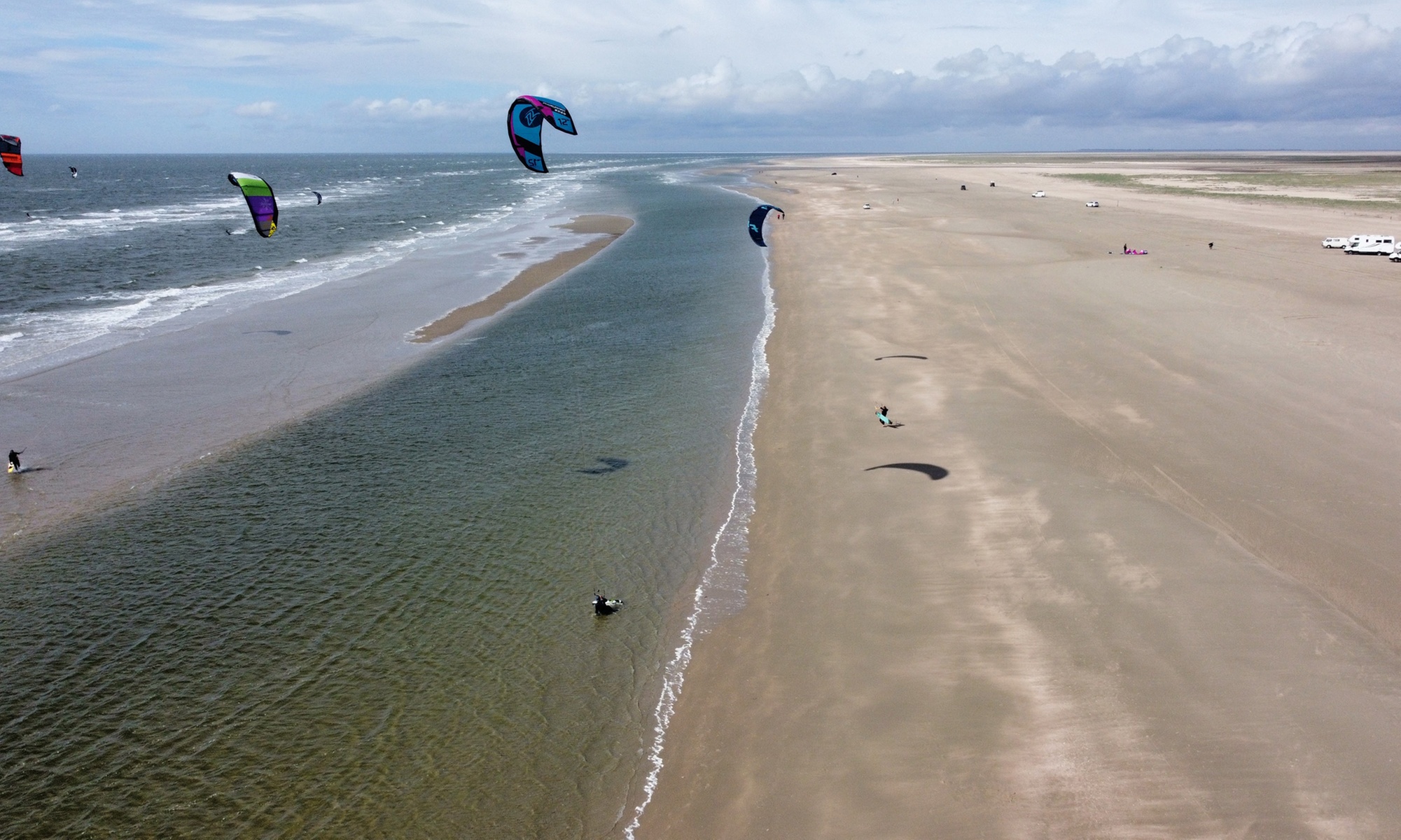 Kitesurfen Schnupperkurs auf Rømø
