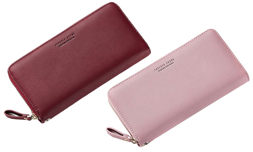 Image 8: Classic Women’s Clutch Wallet