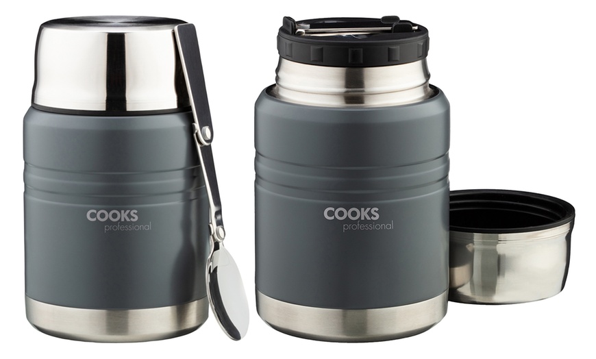 Image 10: Cooks Professional Vacuum Flask