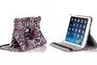 360 Grad drehbares Case für Apple iPad im Lepoard-Design im Modell und in der Farbe nach Wahl - Second Medium