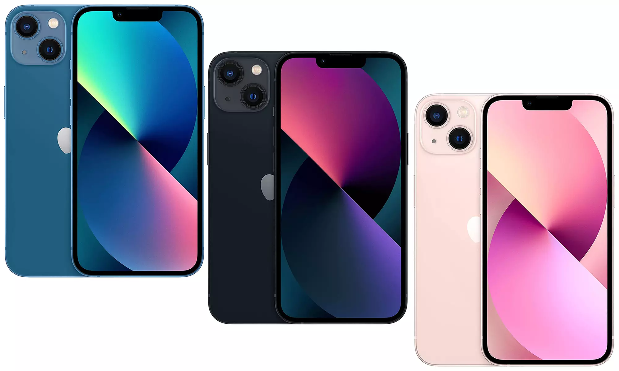 Apple iPhone 13 nuovo, da 128 GB o 256 GB, disponibile in 5 colori spedizione gratuita - Primary Image