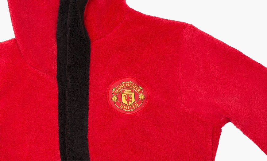 Image 3: Boys' Football Dressing Gown