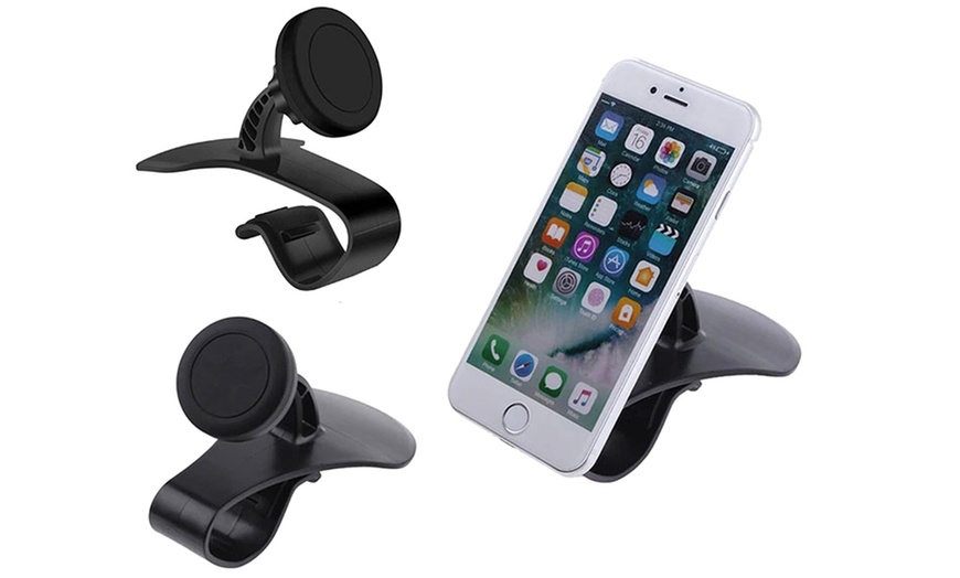 Image 3: 360 Degree Rotating Circle Car Holder