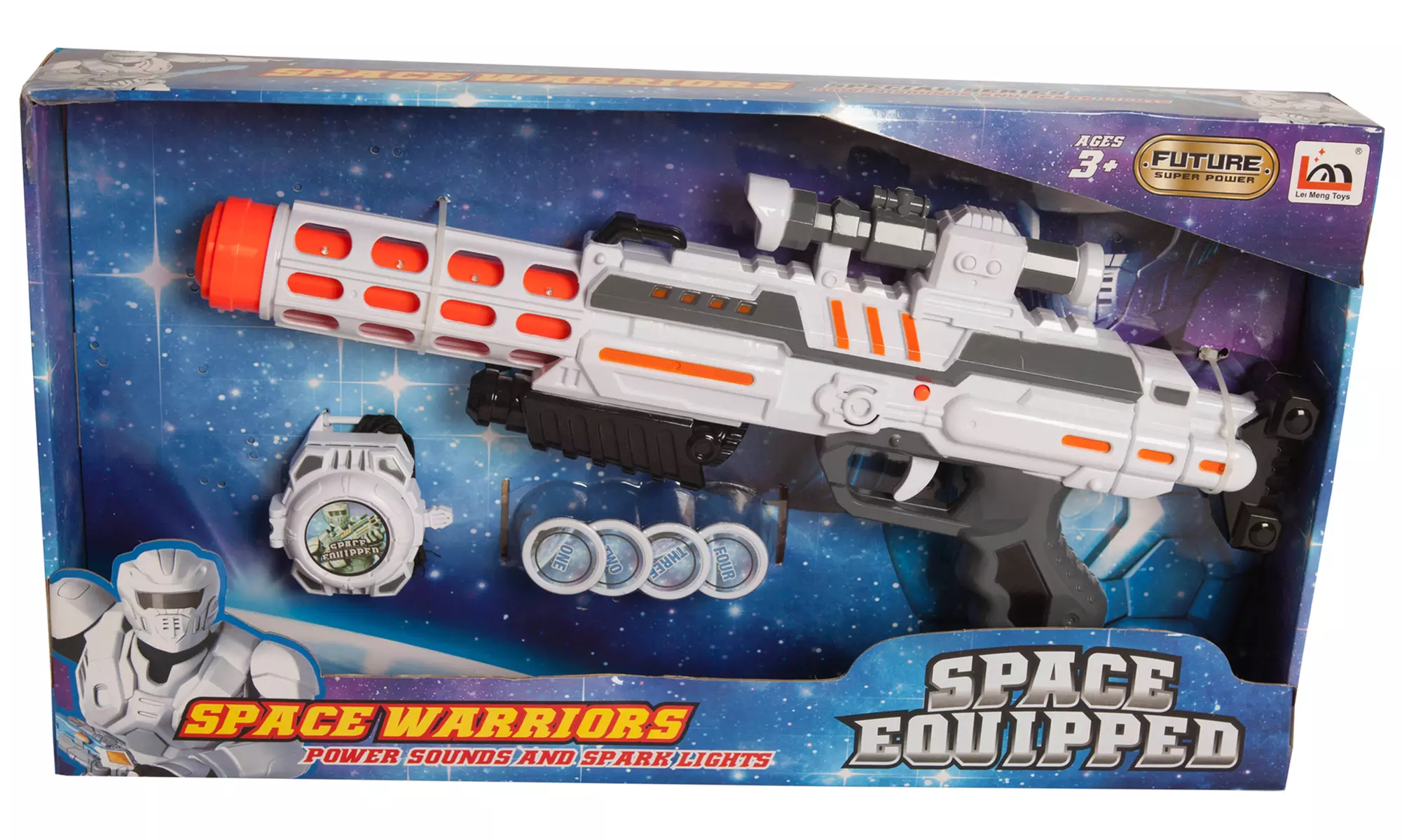 Pistolet de l'espace sons et lumières - Second Medium