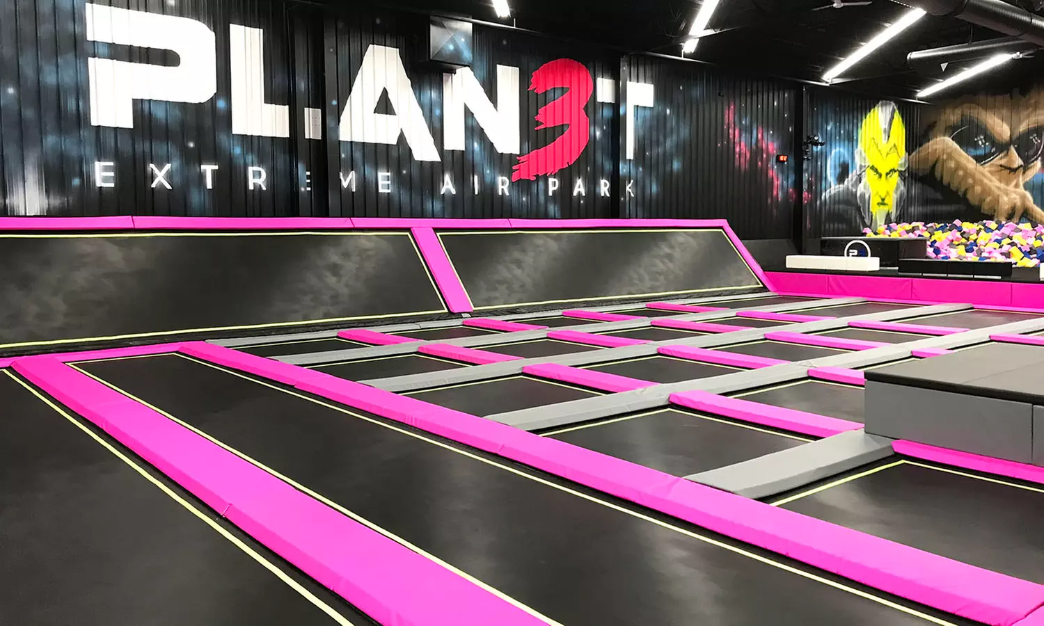 90-Minute Jump Pass Basic Party Package at Planet 3 Extreme Air Park - Duluth (Up to 43% Off) - Primary Image