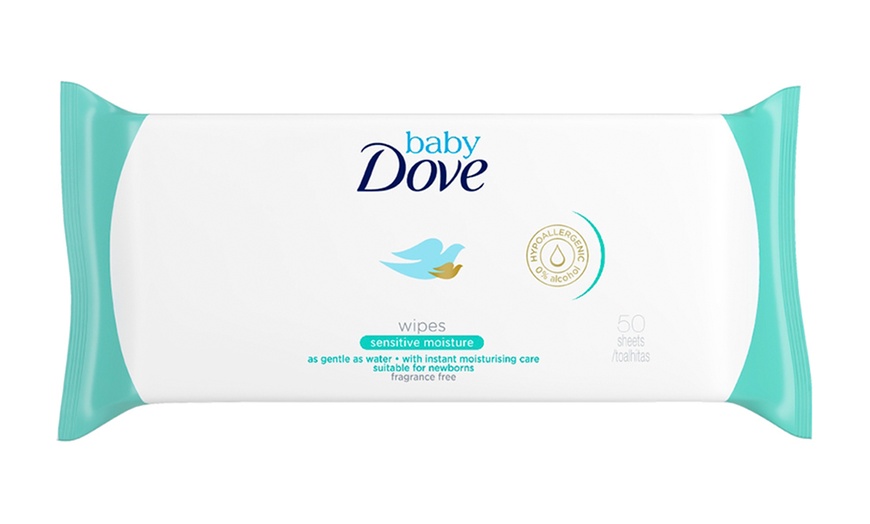 Image 4: 12 Packs of Dove Sensitive Moisture Wipes