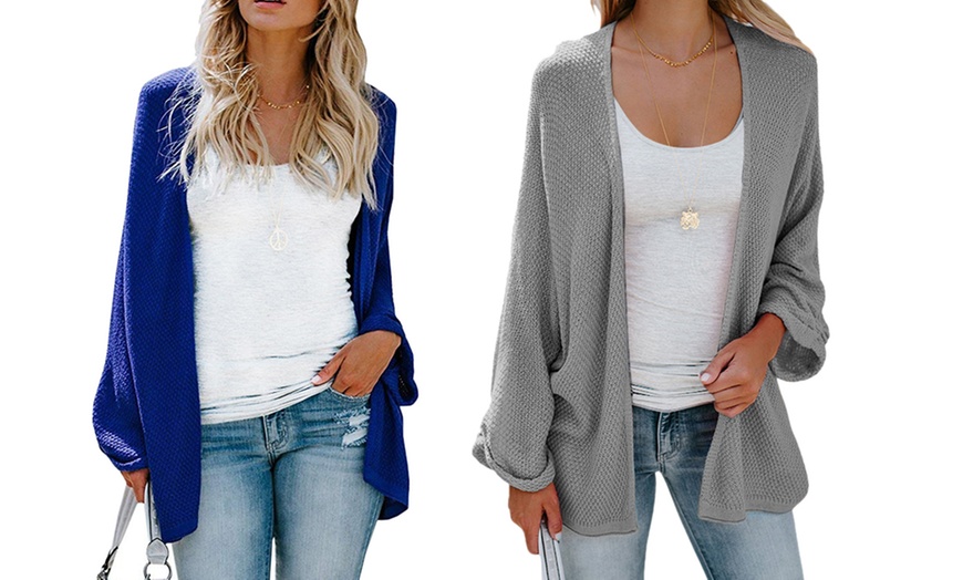 Image 13: Women's Loose Fit Cardigan