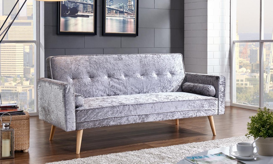 Image 5: Fabric Sofa Bed