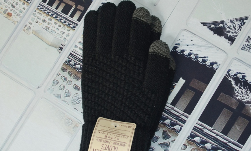 Image 6: 1 ou 2 paires de gants pour écran tactile